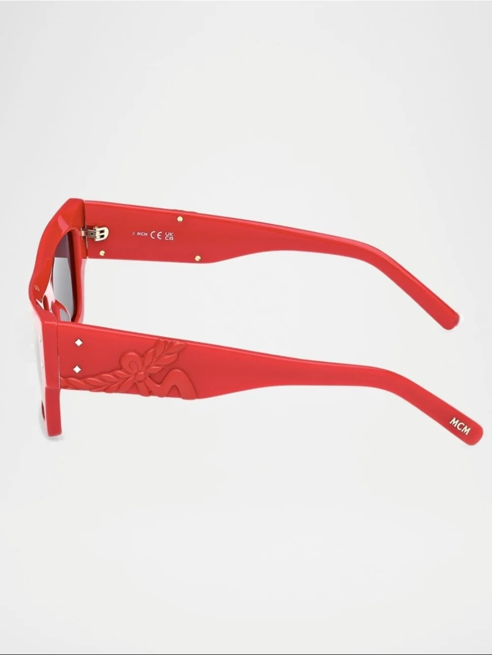 MCM Men's MW0014M Acetate Rectangle Sunglasses NWT